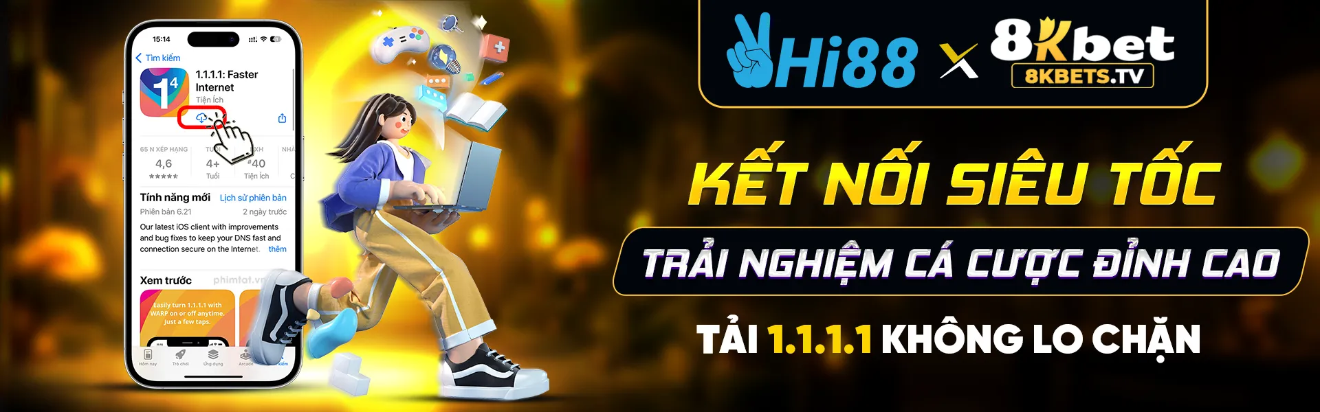 8kbet banner trải nghiệm không giới hạn