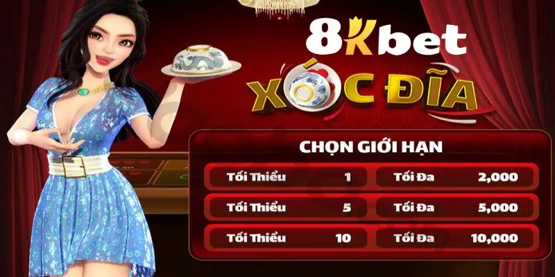 Đánh xóc đĩa online uy tín tại địa chỉ 8kbets.tv