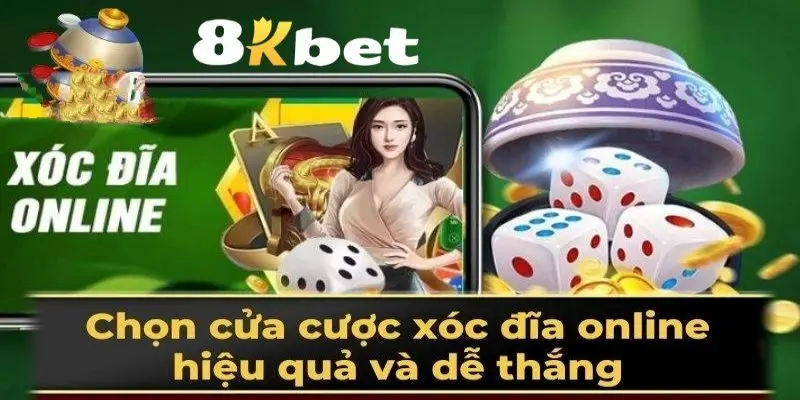 Mẹo hay để đánh xóc đĩa online uy tín tại 8kbet